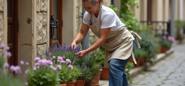 Installer des pots de fleurs sur le trottoir : que dit la loi devant chez soi ? Installer des pots de fleurs sur le trottoir : que dit la loi devant chez soi ?