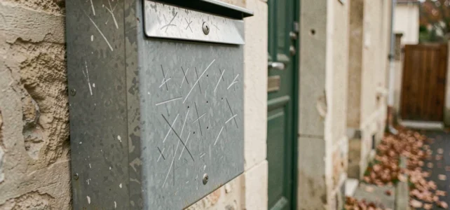 Comment repérer un signe de marquage sur la boite aux lettres avant un cambriolage Comment repérer un signe de marquage sur la boite aux lettres avant un cambriolage